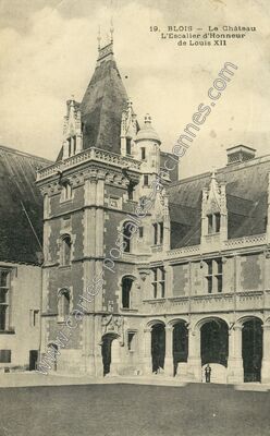 Carte postale ancienne Blois ch — Blois (Loir-et-Cher)