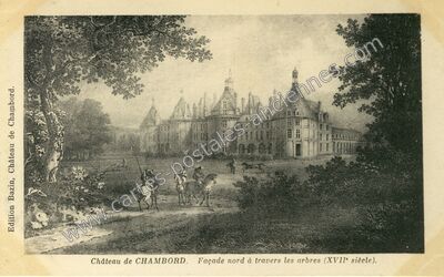 Carte postale ancienne Chambord ch — Chambord (Loir-et-Cher)