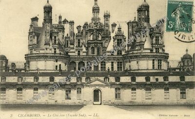 Carte postale ancienne Chambord ch — Chambord (Loir-et-Cher)