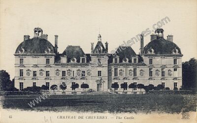 Carte postale ancienne Chateau de Cheverny — Cheverny (Loir-et-Cher)