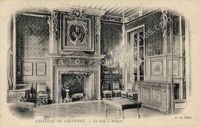 Carte postale ancienne Cheverny ch — Cheverny (Loir-et-Cher)