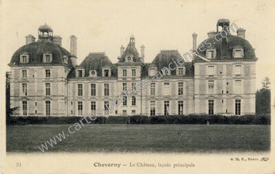 Carte postale ancienne Cheverny ch — Cheverny (Loir-et-Cher)