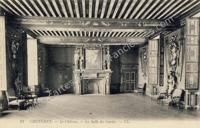Carte postale ancienne Cheverny ch — Cheverny (Loir-et-Cher)