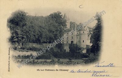 Carte postale ancienne Chissay — Chissay-en-Touraine (Loir-et-Cher)