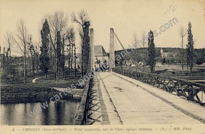 Carte postale ancienne Chissay — Chissay-en-Touraine (Loir-et-Cher)