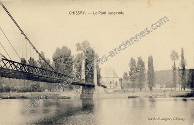 Carte postale ancienne Chissay — Chissay-en-Touraine (Loir-et-Cher)