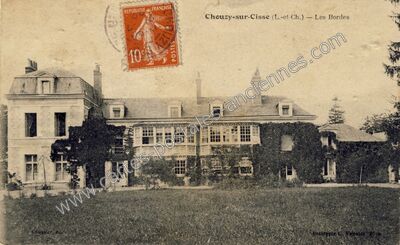 Carte postale ancienne Les Bordes — Chouzy-sur-Cisse (Loir-et-Cher)