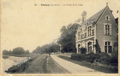 Carte postale ancienne Chouzy — Chouzy-sur-Cisse (Loir-et-Cher)
