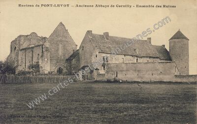 Carte postale ancienne Abbaye de Cornilly — Contres (Loir-et-Cher)