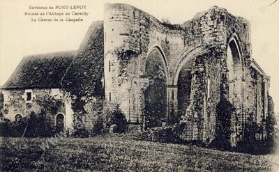 Carte postale ancienne Abbaye de Cornilly — Contres (Loir-et-Cher)