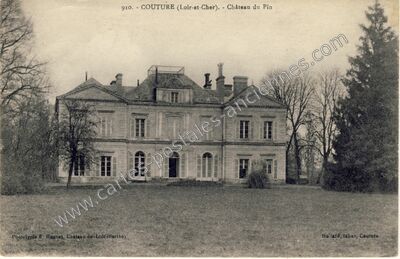 Carte postale ancienne Couture — Couture-sur-Loir (Loir-et-Cher)