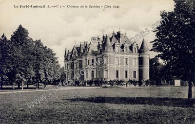 Carte postale ancienne Chateau de la Sauldre — La Ferté-Imbault (Loir-et-Cher)