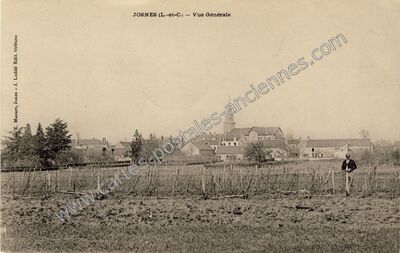 Carte postale ancienne Vue Générale — Josnes (Loir-et-Cher)