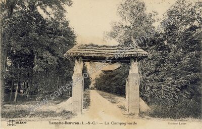 Carte postale ancienne La Campagnarde — Lamotte-Beuvron (Loir-et-Cher)