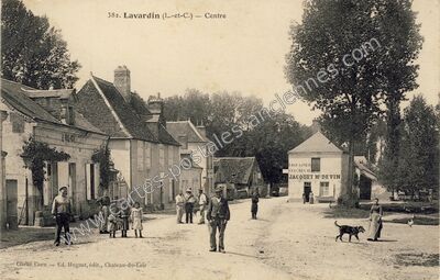Carte postale ancienne Lavardin — Lavardin (Loir-et-Cher)
