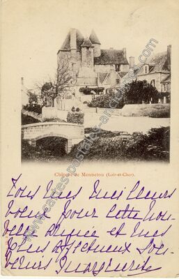 Carte postale ancienne Mennetou — Mennetou-sur-Cher (Loir-et-Cher)