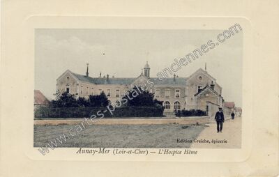Carte postale ancienne Aunay — Mer (Loir-et-Cher)