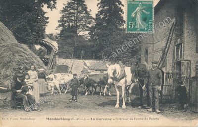 Carte postale ancienne La Garenne — Mondoubleau (Loir-et-Cher)
