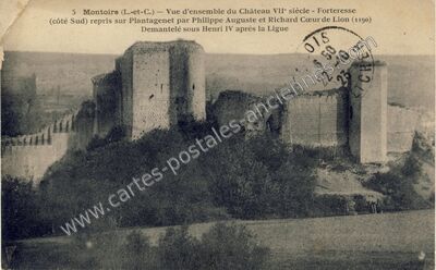 Carte postale ancienne Montoire — Montoire-sur-le-Loir (Loir-et-Cher)