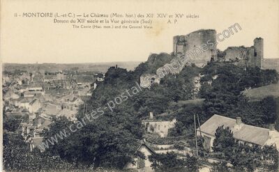 Carte postale ancienne Montoire — Montoire-sur-le-Loir (Loir-et-Cher)