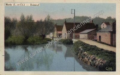 Carte postale ancienne Boisneuf — Morée (Loir-et-Cher)