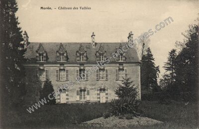 Carte postale ancienne Chateau des Vallees — Morée (Loir-et-Cher)