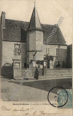Carte postale ancienne Moree St Hilaire — Morée (Loir-et-Cher)