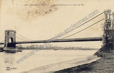Carte postale ancienne Muides — Muides-sur-Loire (Loir-et-Cher)