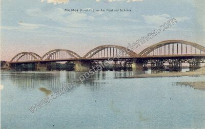 Carte postale ancienne Muides — Muides-sur-Loire (Loir-et-Cher)