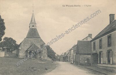 Carte postale ancienne L'Eglise — Le Plessis-Dorin (Loir-et-Cher)