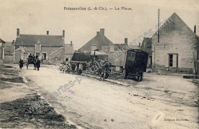 Carte postale ancienne La Place — Prénouvellon (Loir-et-Cher)