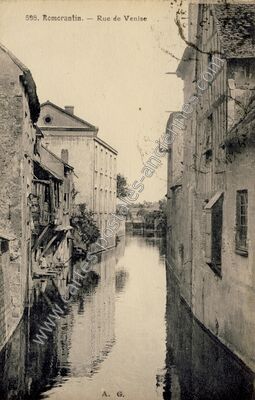 Carte postale ancienne Romorantin — Romorantin-Lanthenay (Loir-et-Cher)