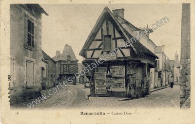 Carte postale ancienne Romorantin — Romorantin-Lanthenay (Loir-et-Cher)