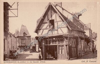 Carte postale ancienne Romorantin — Romorantin-Lanthenay (Loir-et-Cher)