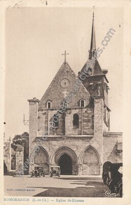 Carte postale ancienne Romorantin — Romorantin-Lanthenay (Loir-et-Cher)