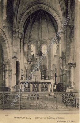 Carte postale ancienne Romorantin — Romorantin-Lanthenay (Loir-et-Cher)