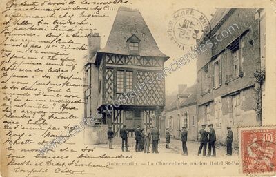 Carte postale ancienne Romorantin — Romorantin-Lanthenay (Loir-et-Cher)