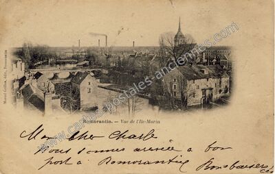 Carte postale ancienne Romorantin — Romorantin-Lanthenay (Loir-et-Cher)