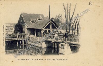 Carte postale ancienne Romorantin — Romorantin-Lanthenay (Loir-et-Cher)