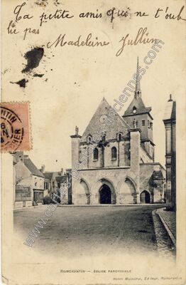 Carte postale ancienne Romorantin — Romorantin-Lanthenay (Loir-et-Cher)
