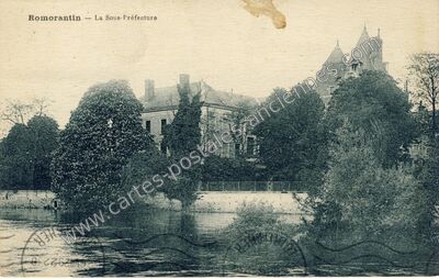 Carte postale ancienne Romorantin — Romorantin-Lanthenay (Loir-et-Cher)