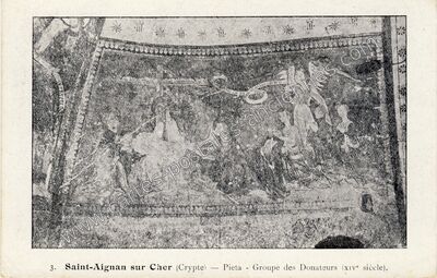Carte postale ancienne St Aignan sur Cher Fr — Saint-Aignan (Loir-et-Cher)