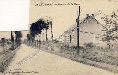 Carte postale ancienne St Leonard — Saint-Léonard-en-Beauce (Loir-et-Cher)