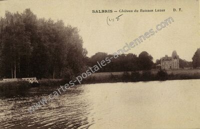 Carte postale ancienne Buisson Luzas — Salbris (Loir-et-Cher)