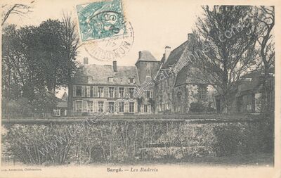 Carte postale ancienne Chateau des Radrets — Sargé-sur-Braye (Loir-et-Cher)