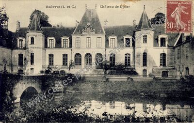 Carte postale ancienne Chateau de Dizier — Suèvres (Loir-et-Cher)