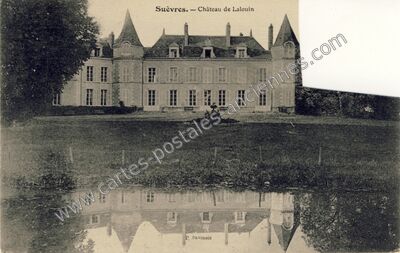 Carte postale ancienne Château de Lalouin — Suèvres (Loir-et-Cher)