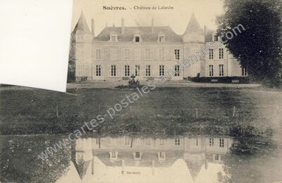 Carte postale ancienne Château de Lalouin — Suèvres (Loir-et-Cher)
