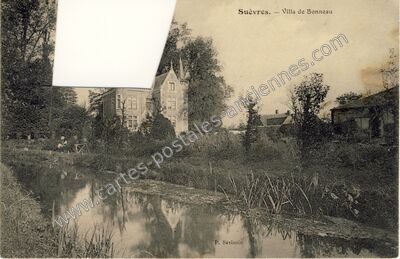 Carte postale ancienne Villa de Bonneau — Suèvres (Loir-et-Cher)