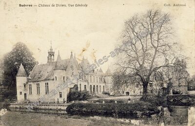 Carte postale ancienne Château de Diziers. Vue Générale — Suèvres (Loir-et-Cher)